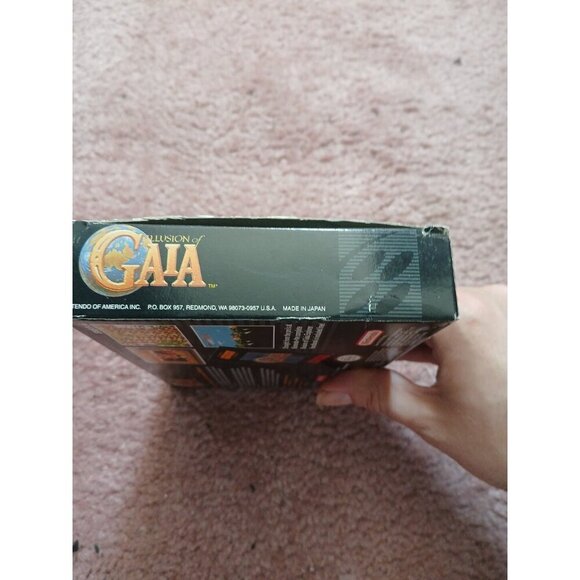 Illusion of Gaia (Super Nintendo SNES, 1994) Complete CIB ADULT OWNED WOW CLEAN! - Picture 6 of 16
